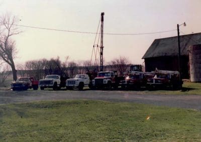 well drilling trucks
